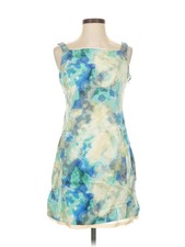 Nine West Women Blue Cocktail Dress 2