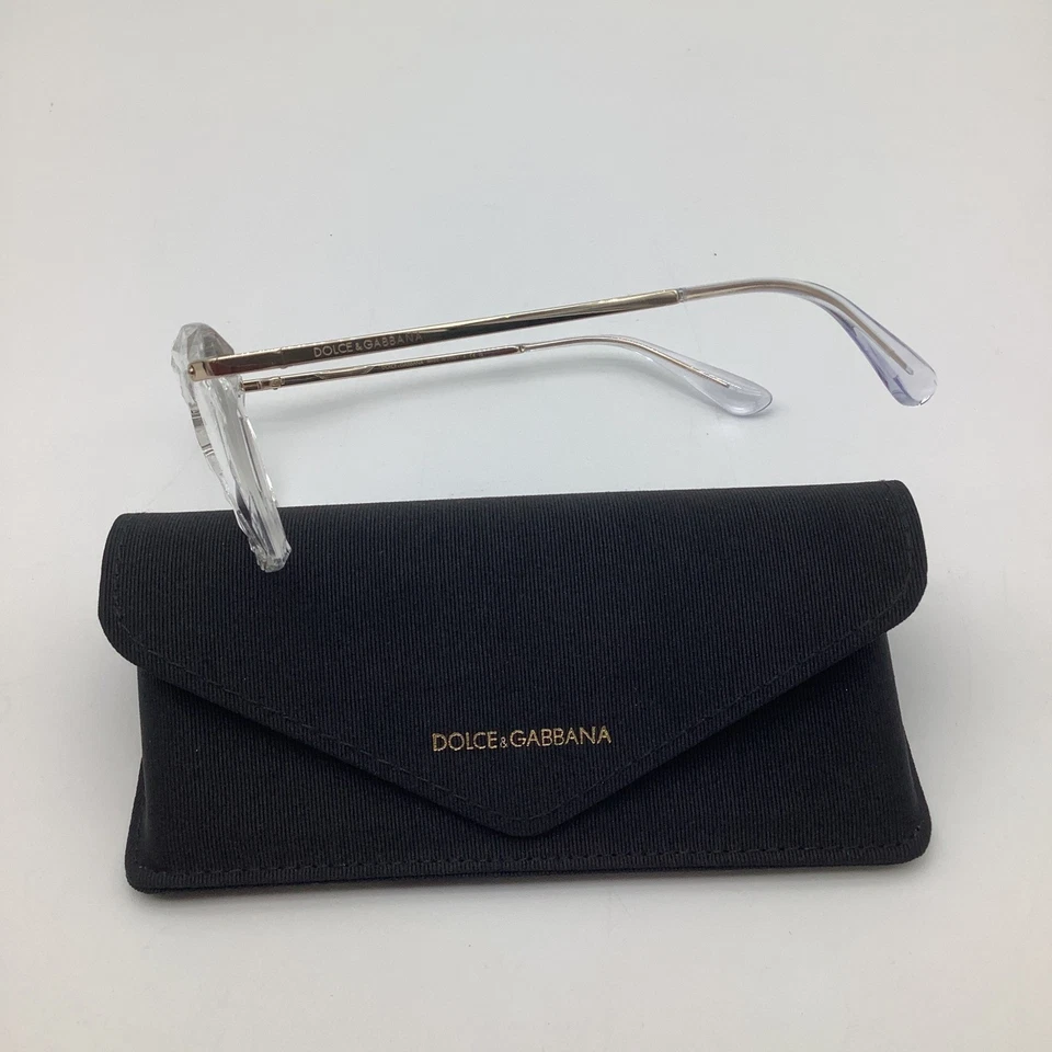 Dolce & Gabbana Monturas Cristalinas Ojos de Gato DG5025 3133 53mm Nuevas Foto 3 de 4