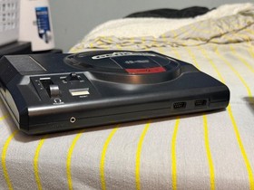 sega genesis console model 1& sega cd model 1 working w/ orig power cords