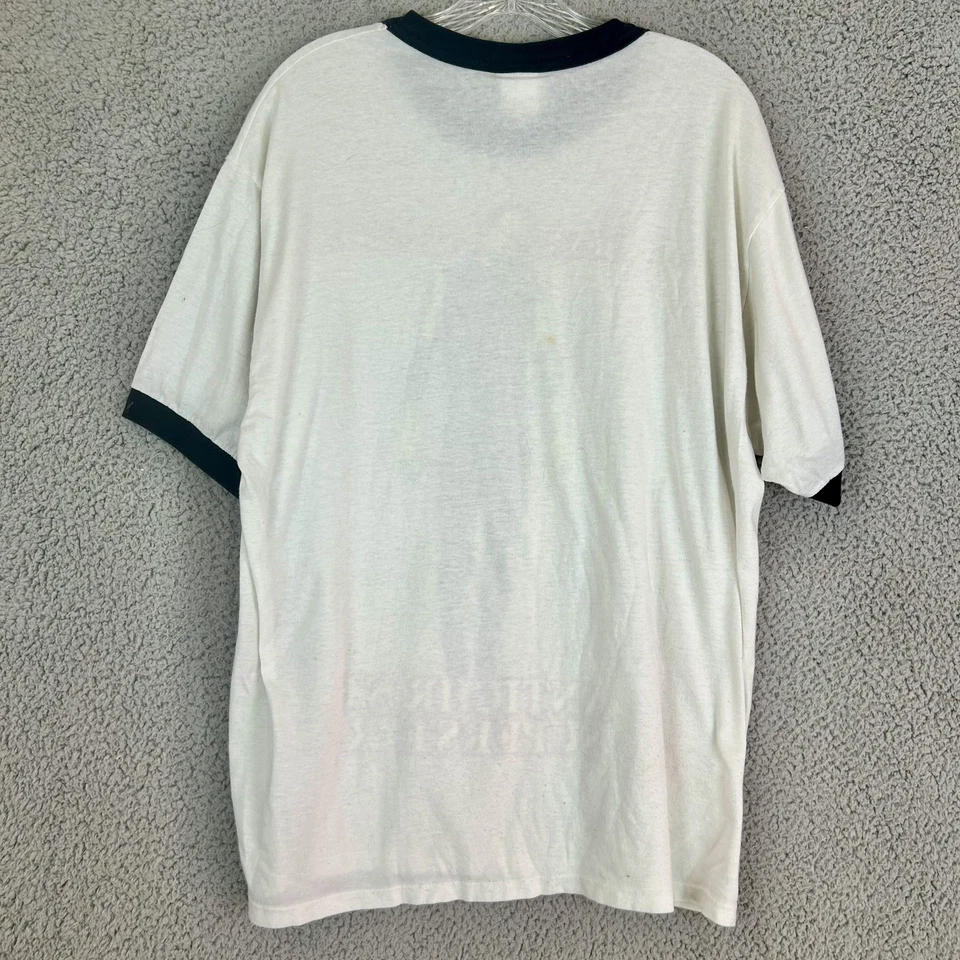 Camiseta Vintage Marilyn Manson Anticristo Superstar Timbre 2XL XXL 1995 GÓTICA Foto 2 de 4