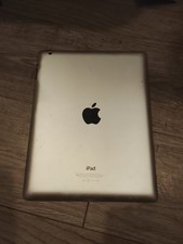 Apple iPad 4th generation Model A1458 Damaged Screen Untested For Parts Only