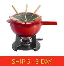 8-inch, Fondue Set, cherry....(zw)