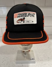 Vintage Stihl Chainsaw Patch Flat Brim Trucker Hat from Fraser Valley