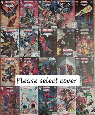 Marvel DC Deadpool Batman Original US Comic 2025 Select Variant Cover B4P3