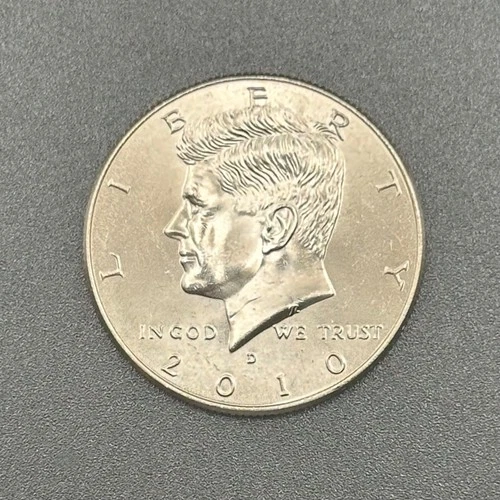 2010-D Kennedy Half Dollar JFK NIFC 50C Low Mintage Circulated Ungraded