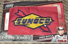 Greg Biffle 2023 Panini Prime Jumbo Nascar Racing Relic Card Sunoco Patch #d 1/1