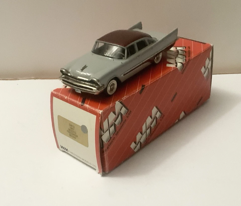 1/43 1957 Desoto Firesweep sedan Small Wheels / Western Models WM12 Handmade - Image 3 of 4