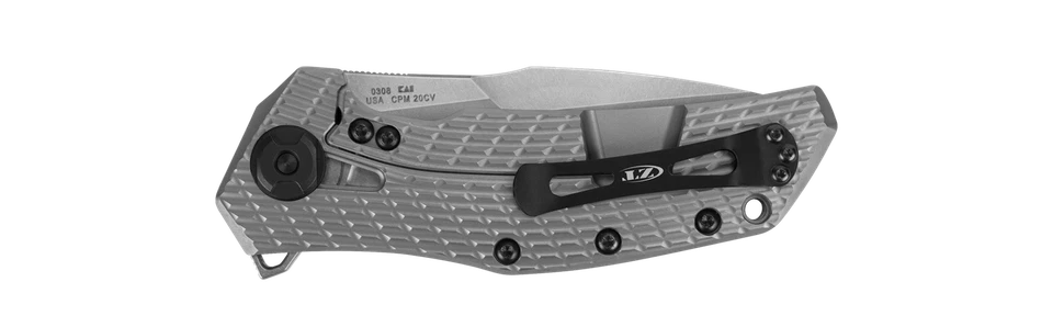 Ножи Zero Tolerance 0308 с рамкой и замком желтовато-коричневые G-10 титан 20CV нержавеющая сталь - Изображение 2 из 2