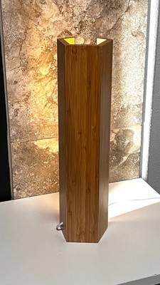 LED Wood Desk Lamp - Bamboo Table Lamp - Eco-friendly Lamp