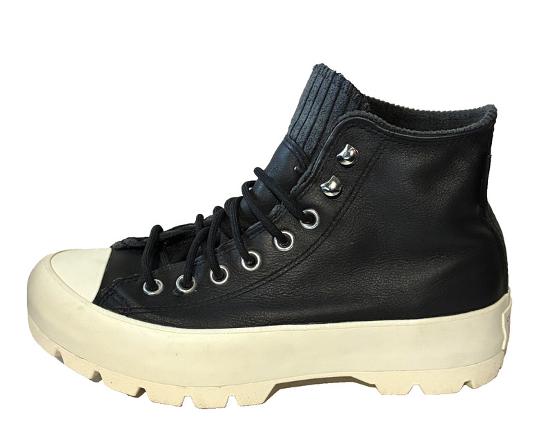 Converse Chuck Taylor All Star Lugged Black Gore-Tex High Top Boots Women's 8.5