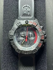 Luminox Watch Luminox 3581.ey Quartz Chronograph Black Dial Mens Swiss Made