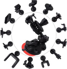 Dash Cam Suction Mount - Windshield Dashboard Suction Cup Mount Holder/w Va...