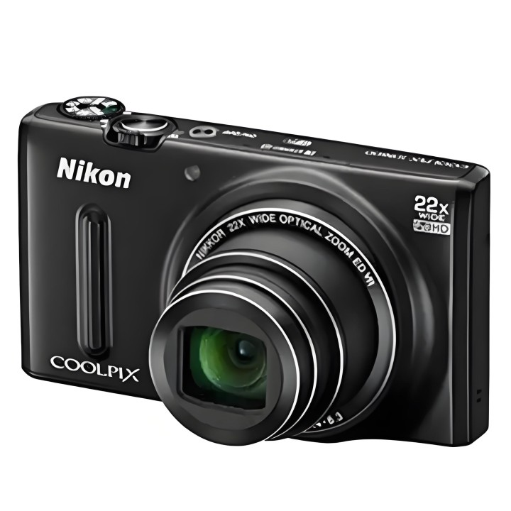 Nikon COOLPIX S9600 Black 16.0MP 22x Optical Zoom Compact Digital