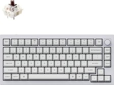 Keychron Q1 V2 75 RGB Mechanical Keyboard, Hot-Swap Gateron Brown Switch
