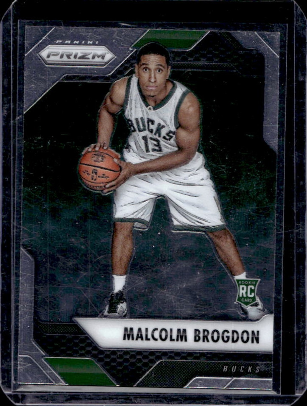 2016-17 Prizm Malcolm Brogdon RC Rookie #17 Bucks