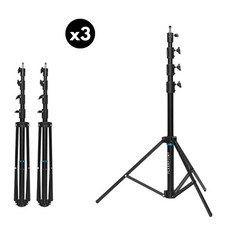 Flashpoint 9' Air-Cushion Heavy-Duty AutoStand Pro 3 Pack 