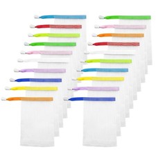 20 Pcs Soap Mesh bag,Mesh Soap Bags Soap Bars,Soap Exfoliating Saver Bag Foaming