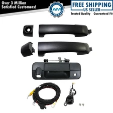 Exterior Door & Tailgate Handle Set Front Fits 2007-2013 Toyota Tundra