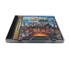 Theme Park w/spine (Sega Saturn,1995) from japan