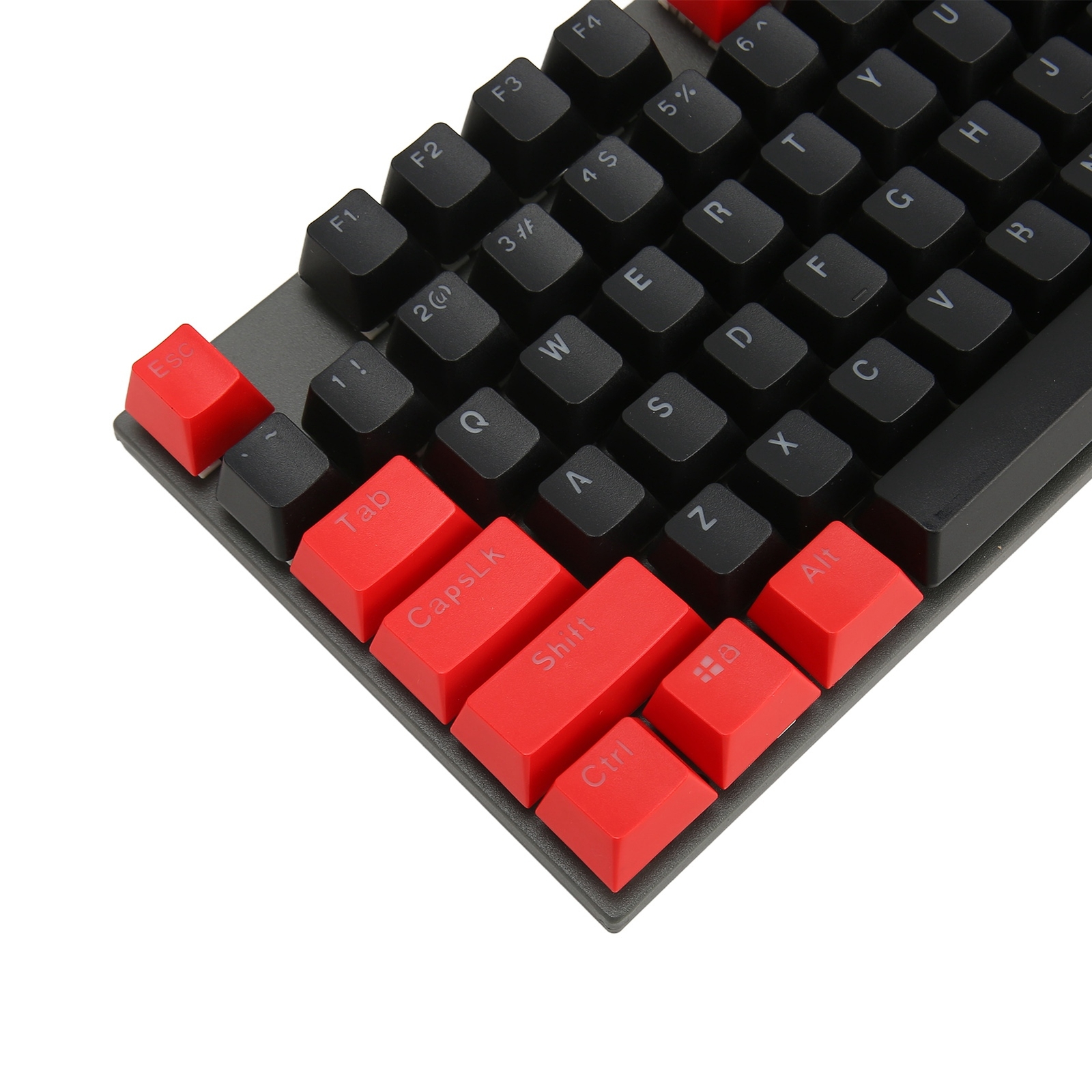 87-Key RGB Backlit Mechanical Keyboard with Blue Switches and Contrast Design-image