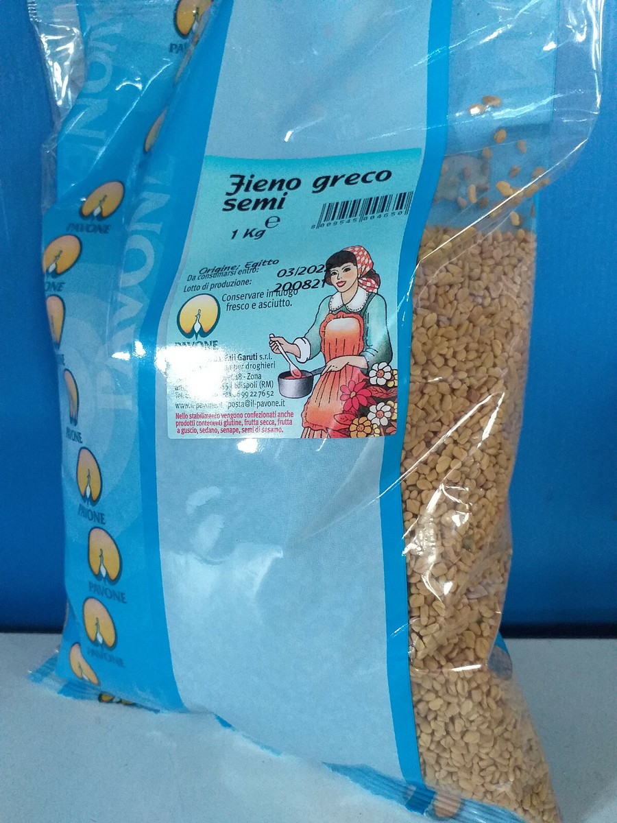 FIENO GRECO POLVERE ( TRIGONELLA FOENUM - 100 Gr - Foto 12