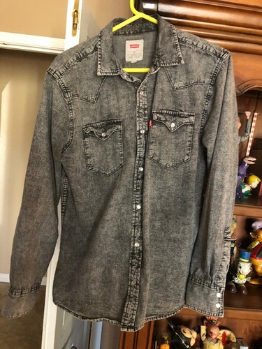 levi's women's cotton ultimate western denim shirt