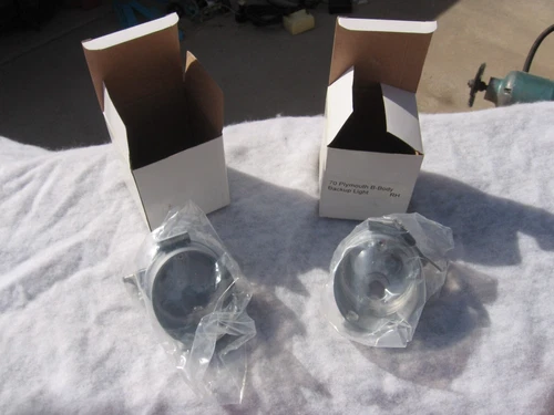 1970 Plymouth Road Runner GTX Superbird Rear Back Up Lights Lamps