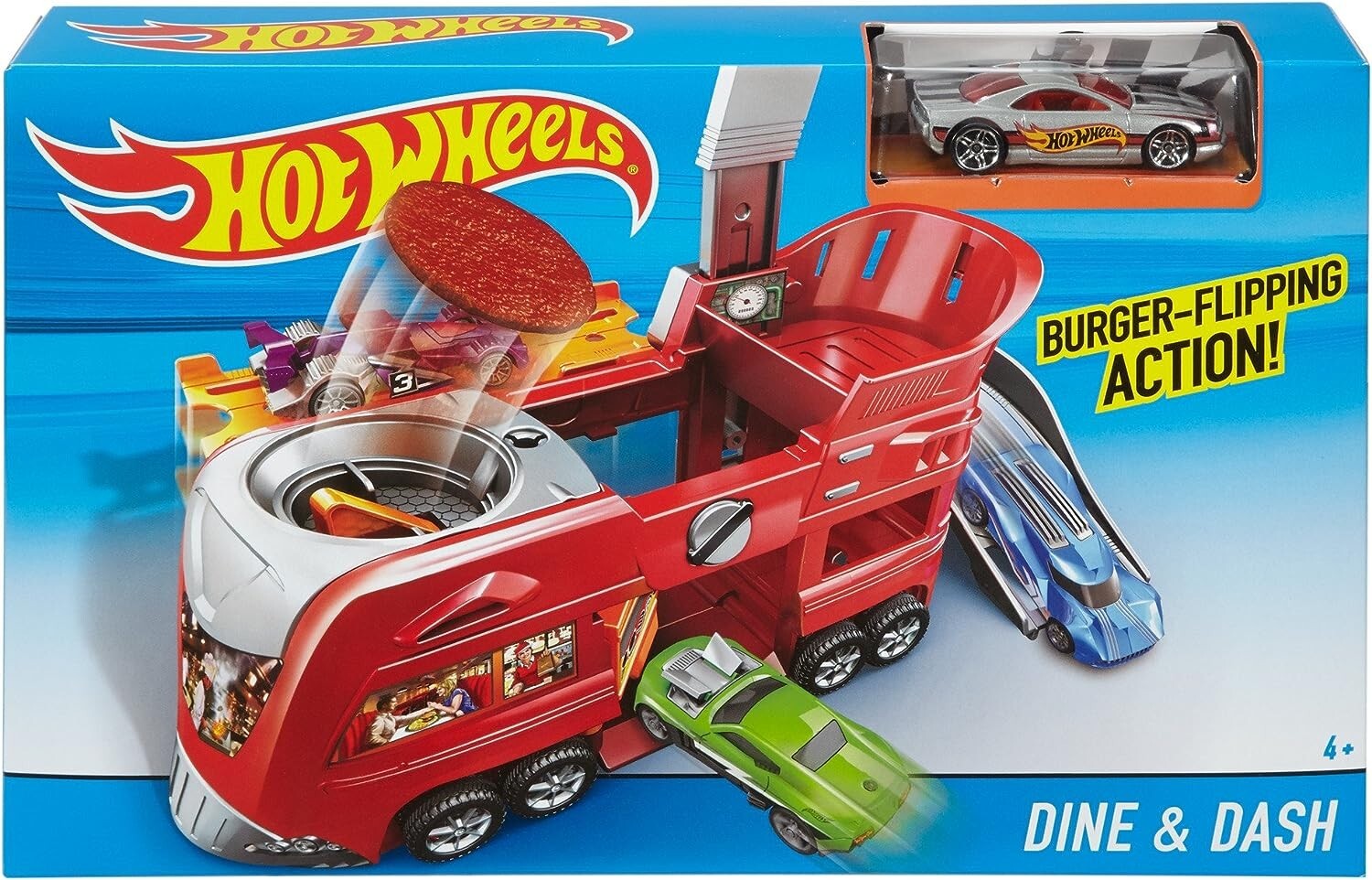 Hot Wheels Dine & Dash Action Set FJN39 New