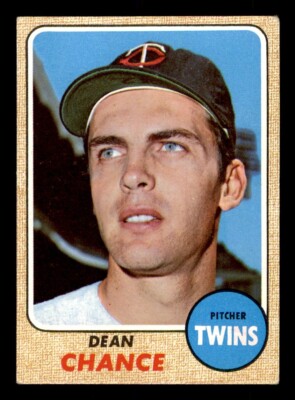 1968 Topps Baseball #255 Dean Chance VG/EX *e1
