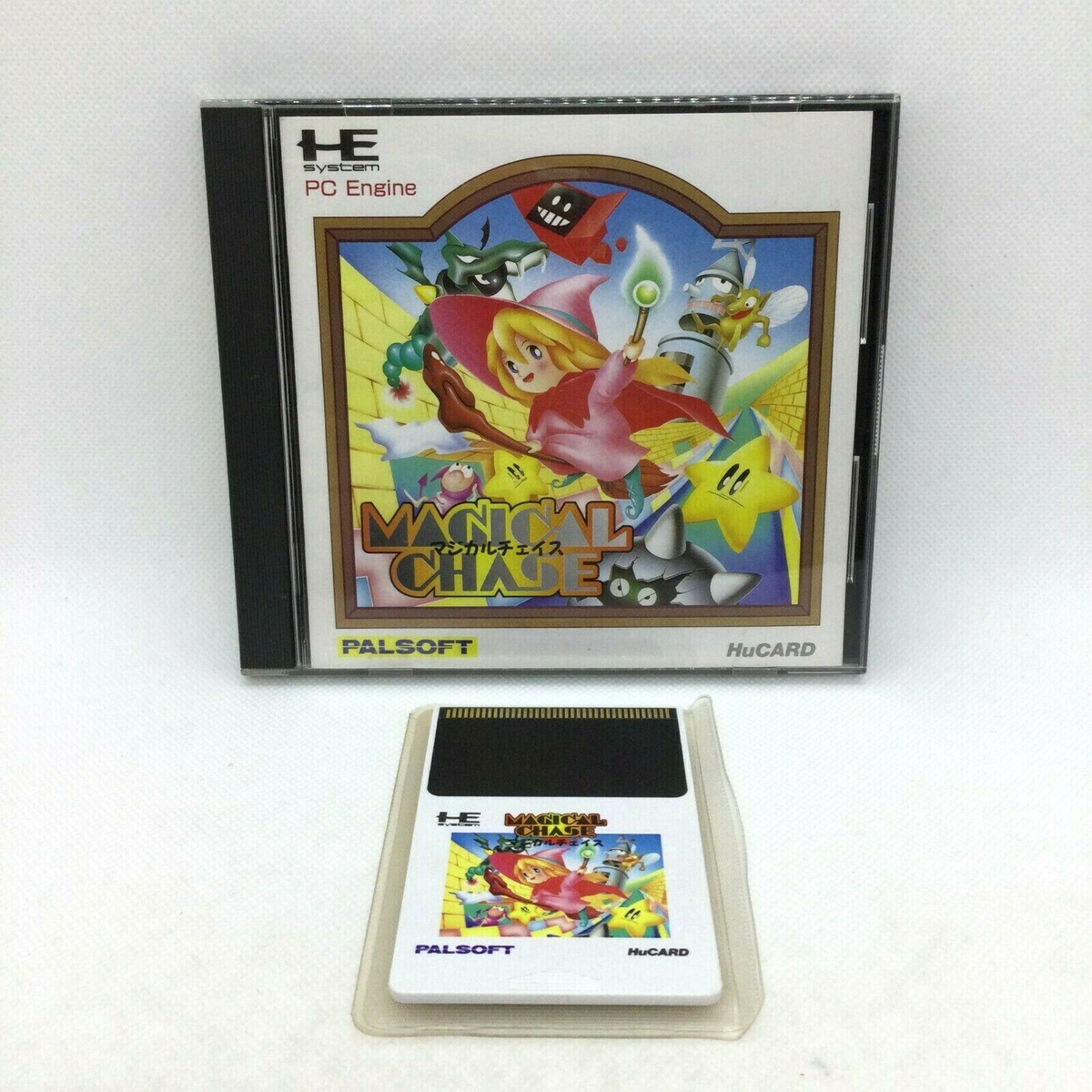 Magical Chase with Case and Manual [PC Engine Hu Card] | eBay