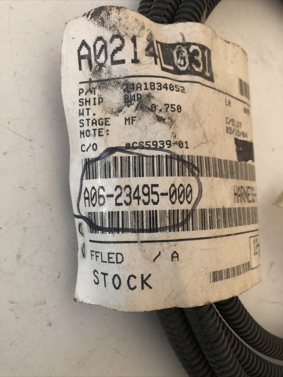GENUINE FREIGHTLINER HARNESS CHAS, F/W SEP A06-23495-000 NEW GENUINE FREIGHTLINER HARNESS CHAS, F/W SEP A06-23495-000 NEW