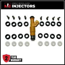 Ford F Series 5.4l 4.6 Fuel Injector Service / Rebuild Kit Orings Filters Pintle