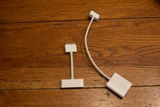 Genuine Apple Video Adapters 1 HDMI 1 VGA for Lightning 30 pin Connector