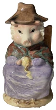 Royal Albert Beatrix Potter Figurine – “And This Pig Had None” – England No Box