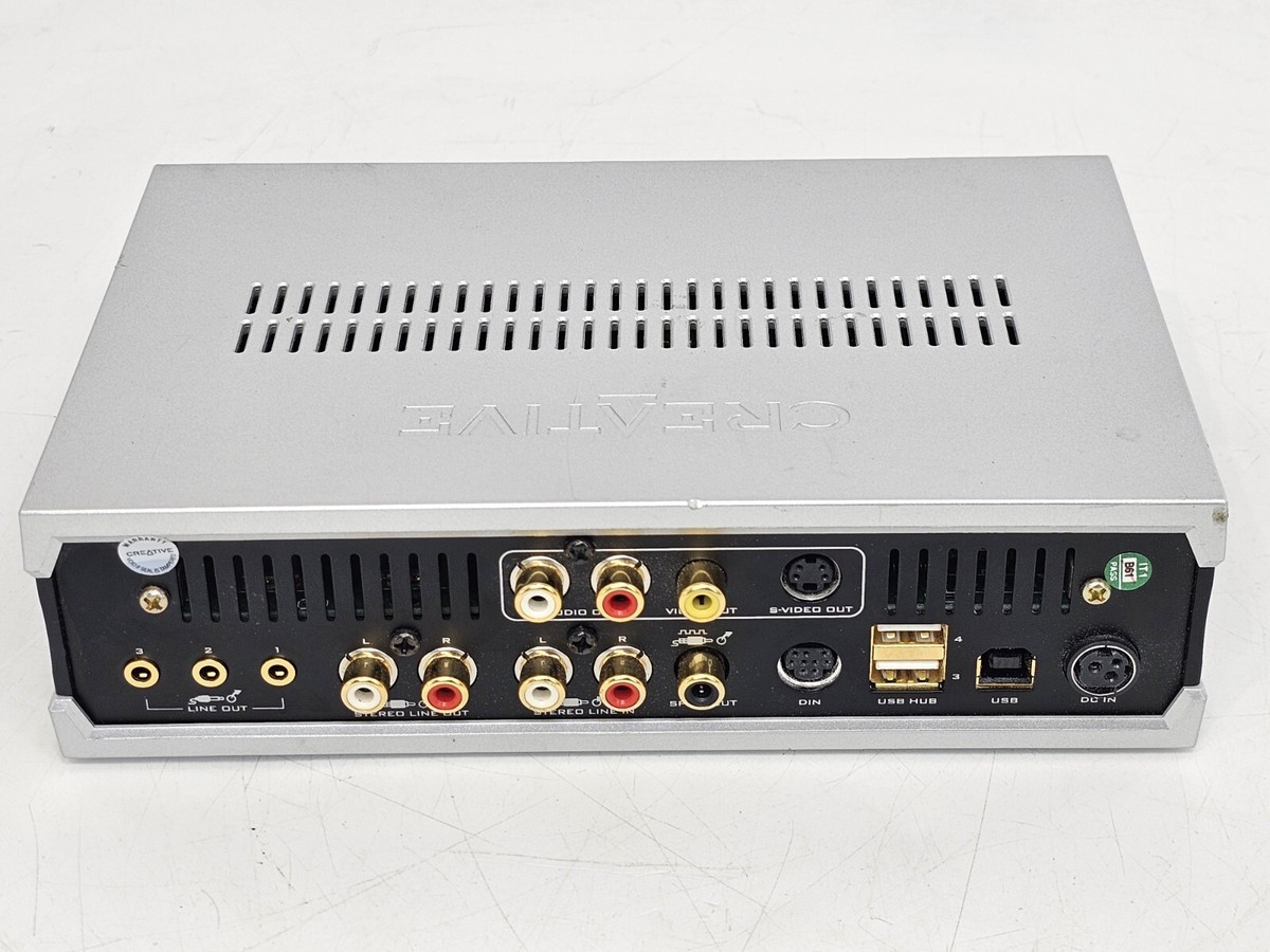 Creative Labs USB Sound Blaster Audigy 2 ZS Video Audio Editor