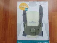 NEW IN BOX Mamas & Papas Morph Baby Carrier - adjustable / Padded / Washable G3E