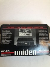 Uniden X  K Band compact Radar Detector RD 25 Used 