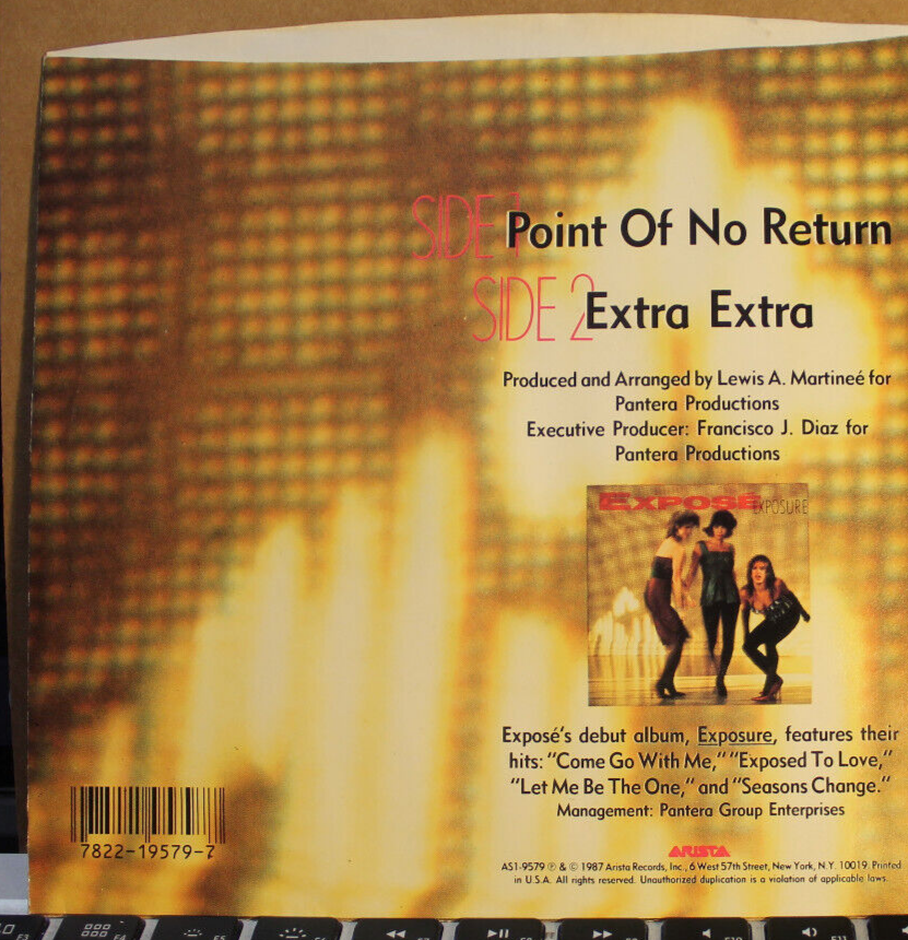 EXPOSE---POINT OF NO RETURN (1987) | eBay