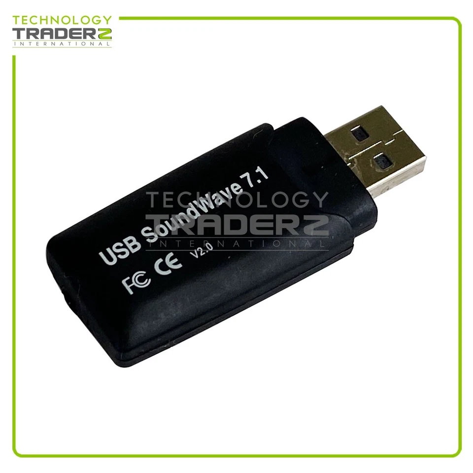 SIIG USB SoundWave 7.1 Channel Virtual Surround Sound USB Audio Adapter - Image 2 of 2