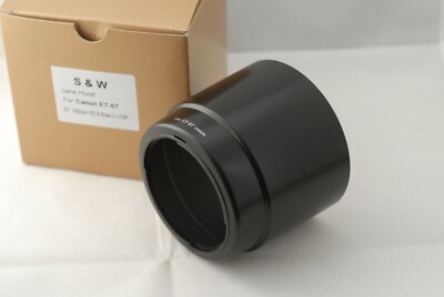 New Lens Hood for Canon ET-67 EF100mm f/2.8 Macro USM 