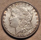 1889 P Morgan Dollar Silver $1 Coin American Eagle Reverse MS UNC HIGH GRADE