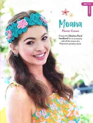 Disney - Moana Blumenkrone (PHYSISCHE Häkelanleitung)