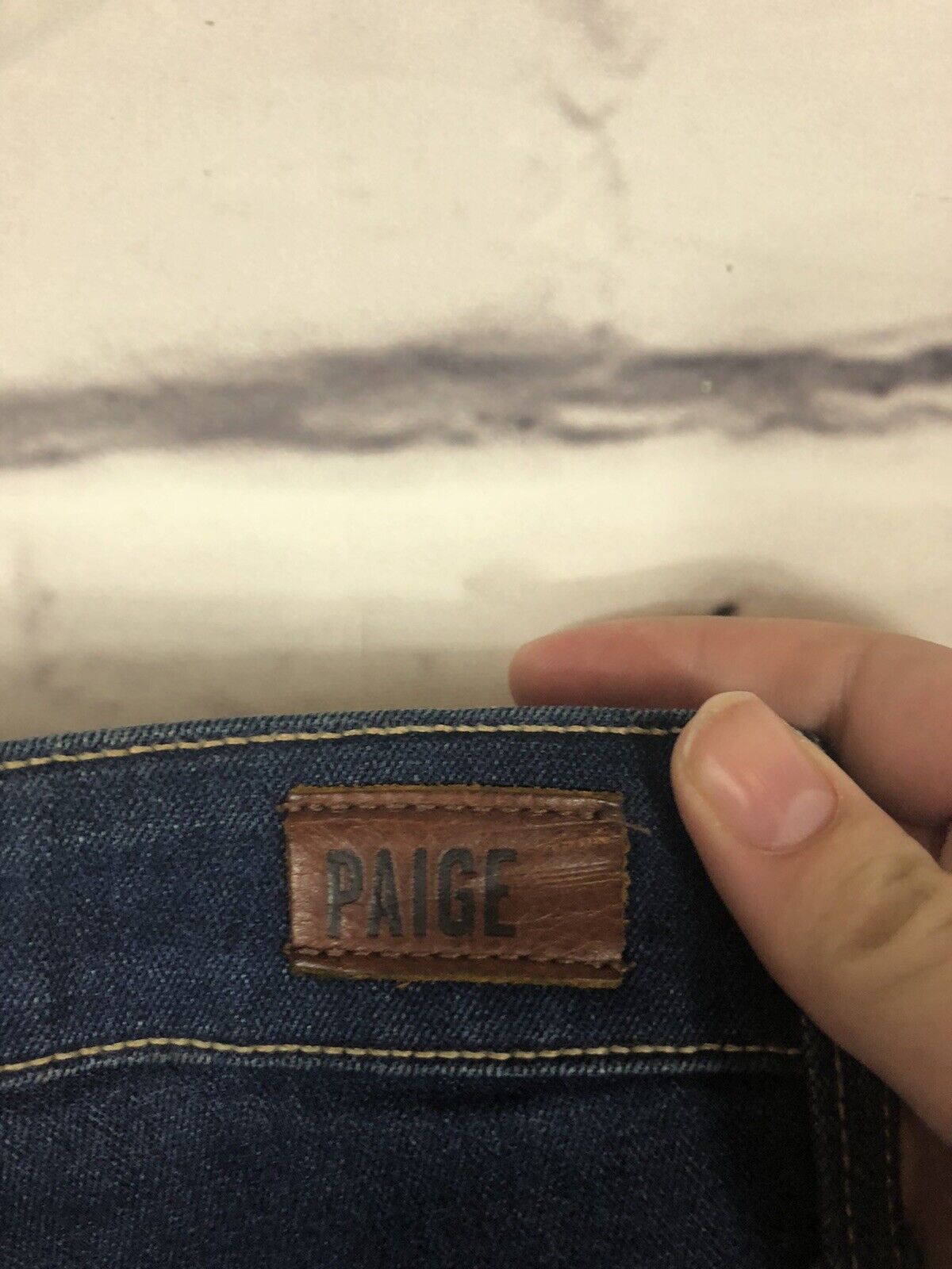 Paige Womens Jeans Size 24 Hoxton Ankle Blue High… - image 4