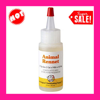 NON-GMO Liquid Animal Rennet Cheesemaking 1 oz Cheese Making Fresh