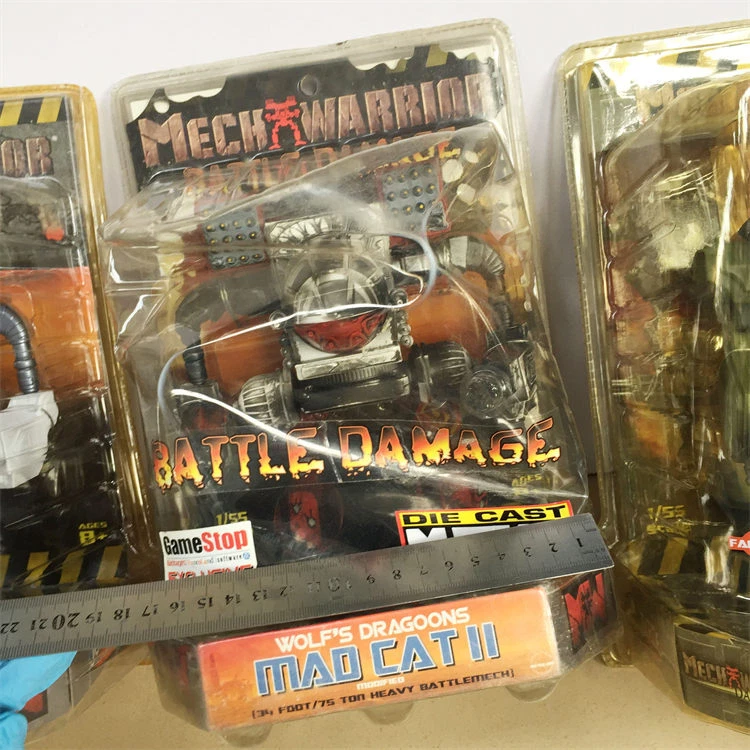 Wizkids Mech Júpiter Legionario Gato Loco II Forestal Mech Figura Juguete Defectos Caja Foto 4 de 4