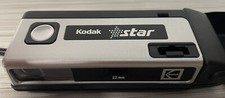 Vintage Kodak Star 110 Camera Folding Compact Black - It Works Used But Nice