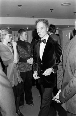 Merce Cunningham attends the opening of a dance series at the- 1977 Old Photo 8