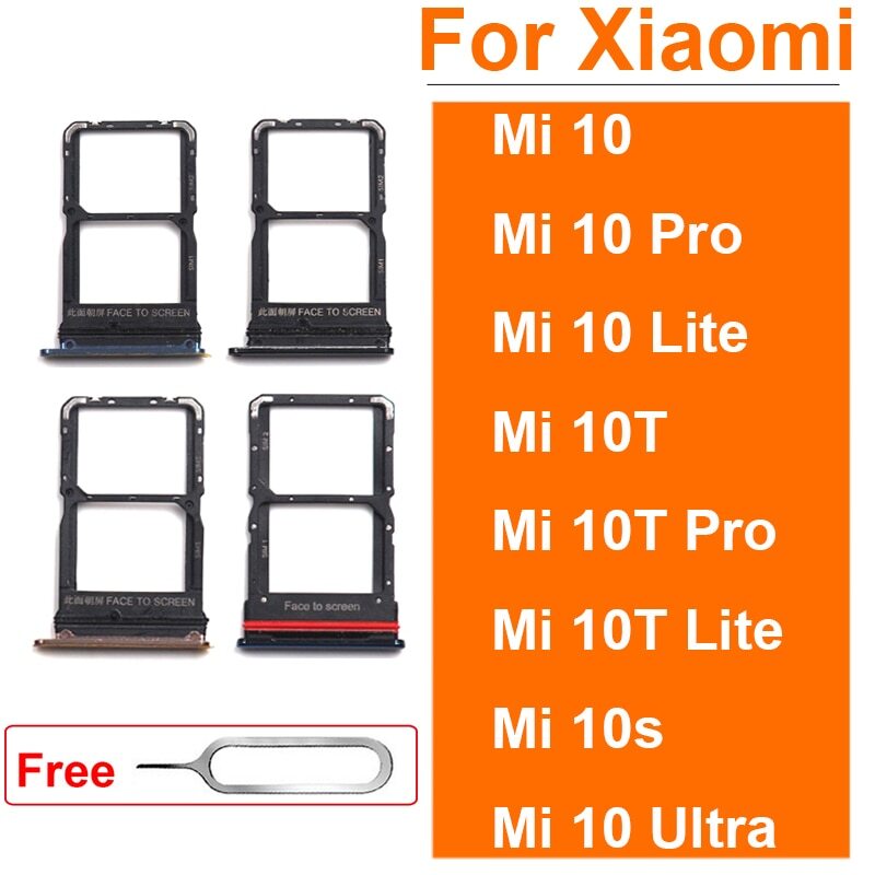 Microphone Carte Mère Pour Xiaomi 10T (M2007J3SY) Et 10T Pro (M2007J) - Neuf - Doré