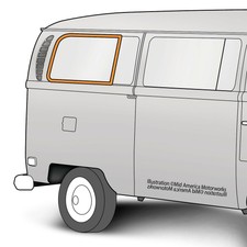1968-1979 Volkswagen Bus Side Rear Window Seal with Vent Cal-Look 321126