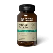 Natures Sunshine Anti-Gas 100 Veggie Capsules 2029